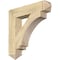 Ekena Millwork Imperial Arts & Crafts Rough Sawn Bracket, Douglas Fir, 6"W x 32"D x 32"H BKT06X32X32IMP03RDF - alternate 1